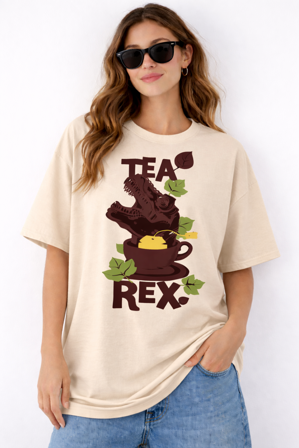 Women's Tea-Rex Oversized T-Shirt