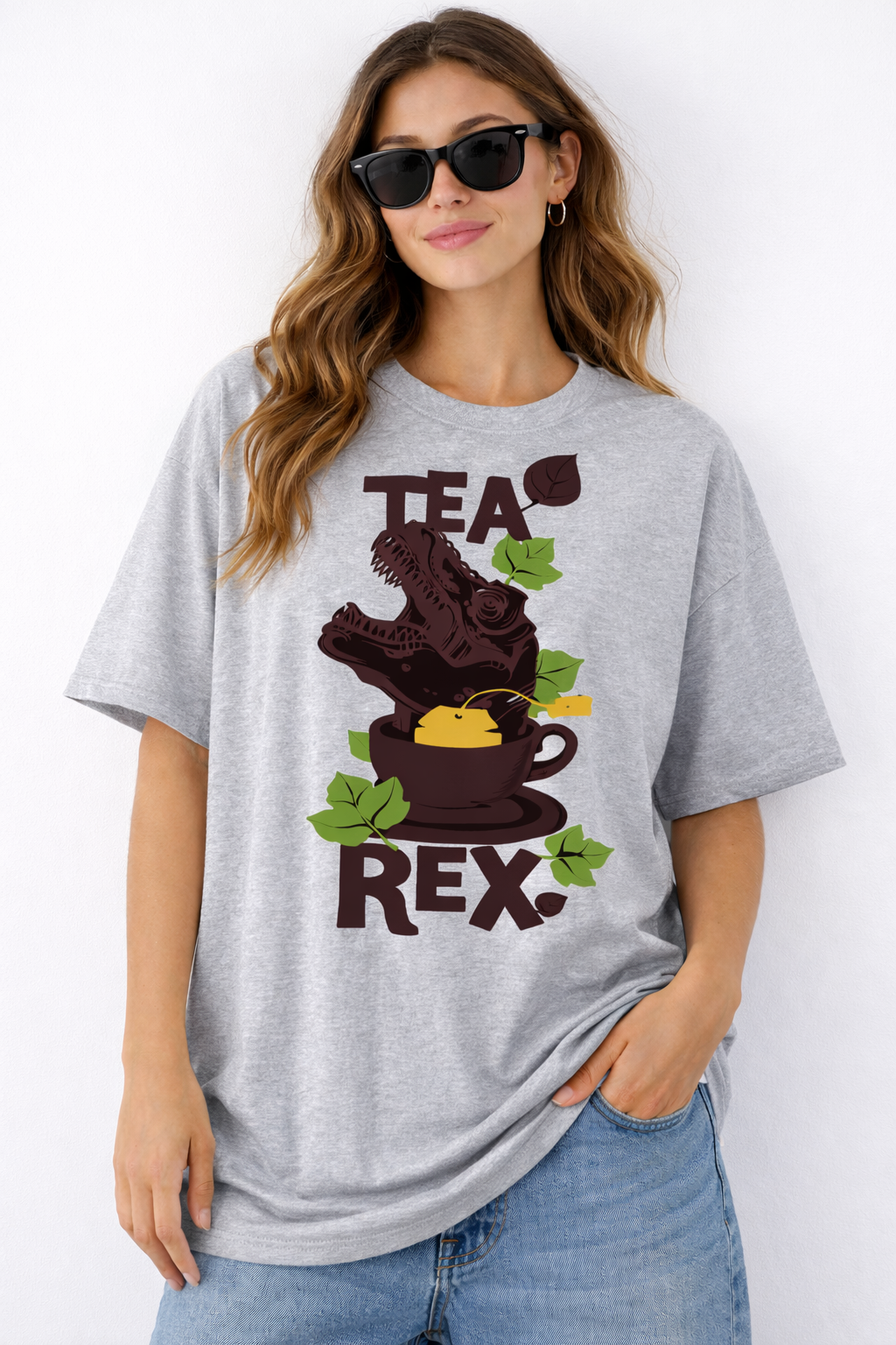 Women's Tea-Rex Oversized T-Shirt