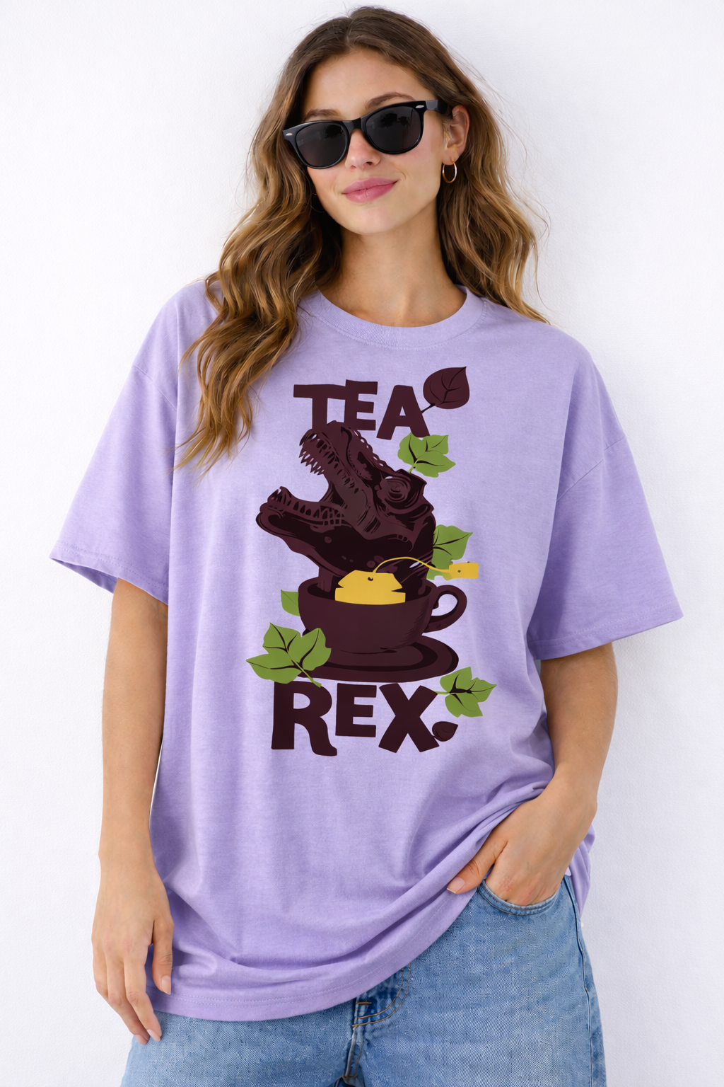 Women's Tea-Rex Oversized T-Shirt